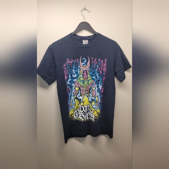 Mens small born of Osiris heavy cotton tee tshirt black - Picture 1 of 8